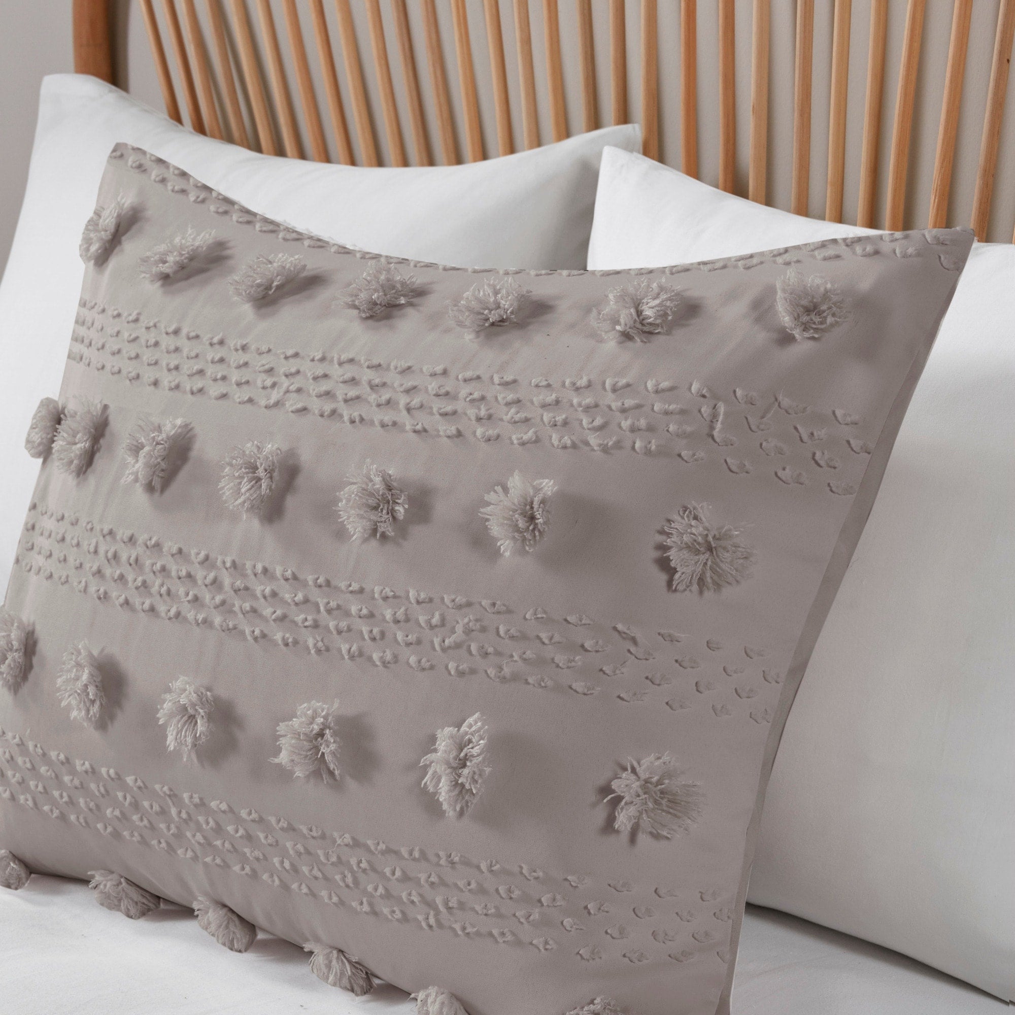 Parure de couette Vera Clip Jacquard au design intelligent