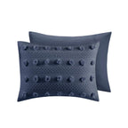 Parure de couette Vera Clip Jacquard au design intelligent