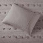 Parure de couette Vera Clip Jacquard au design intelligent