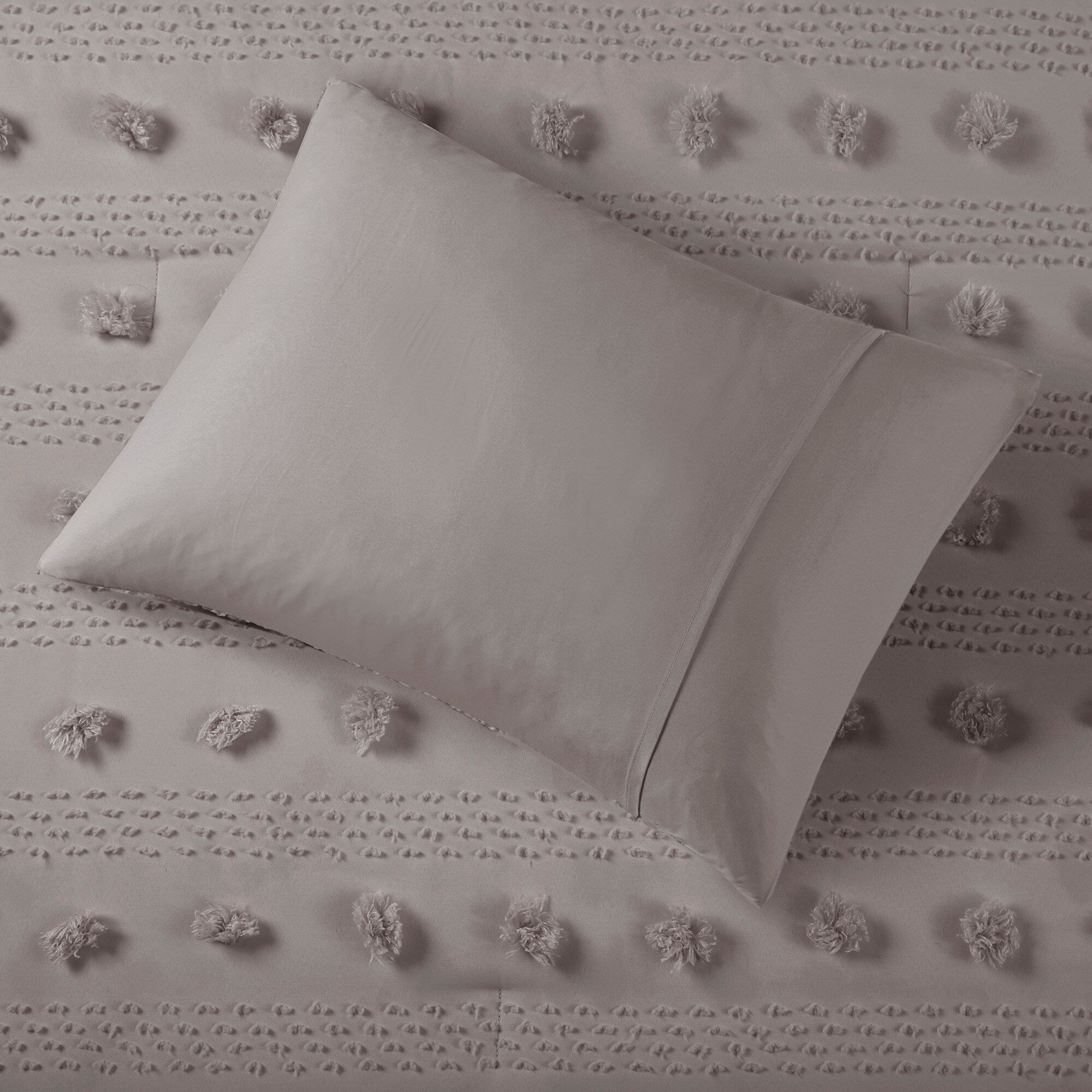 Parure de couette Vera Clip Jacquard au design intelligent