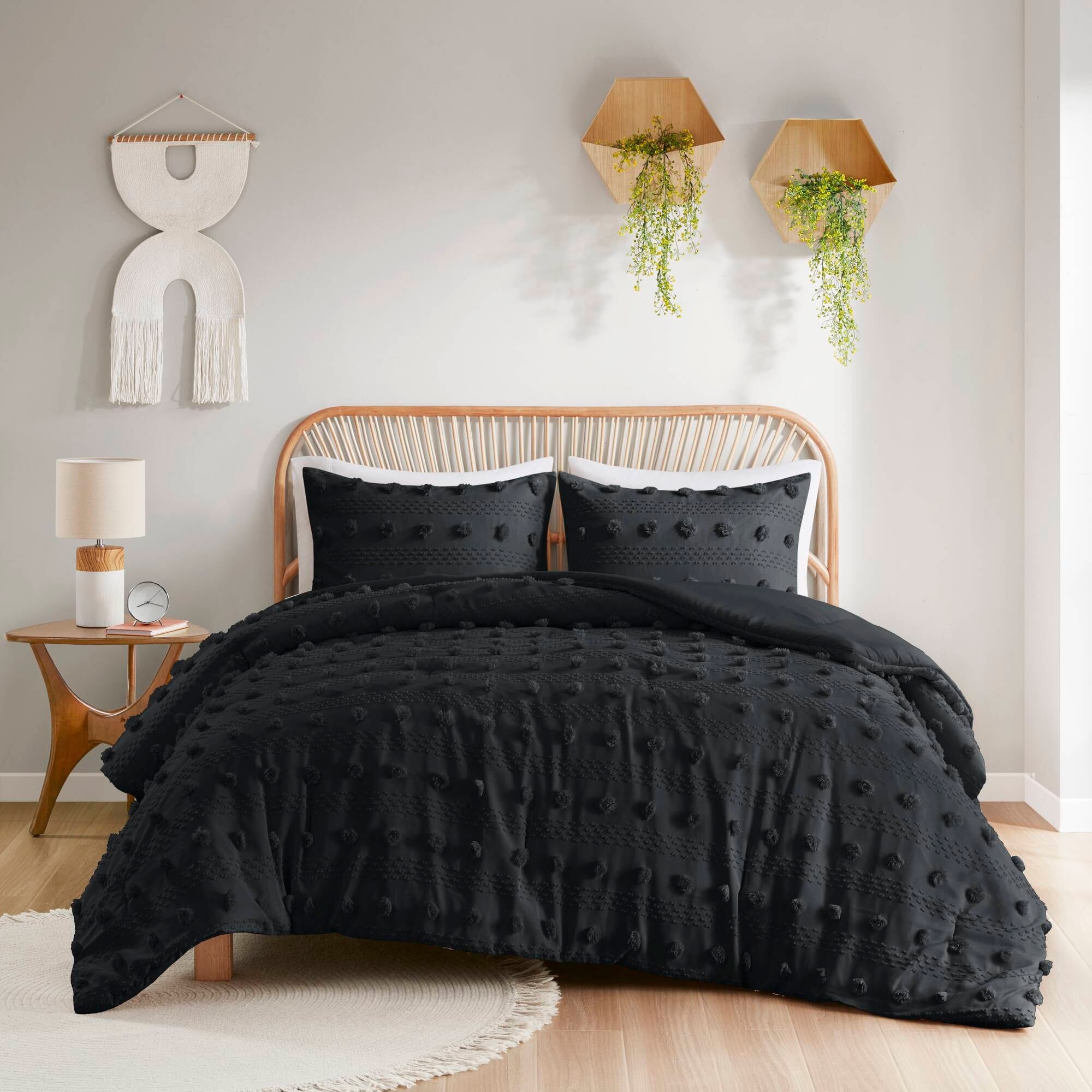 Parure de couette Vera Clip Jacquard au design intelligent