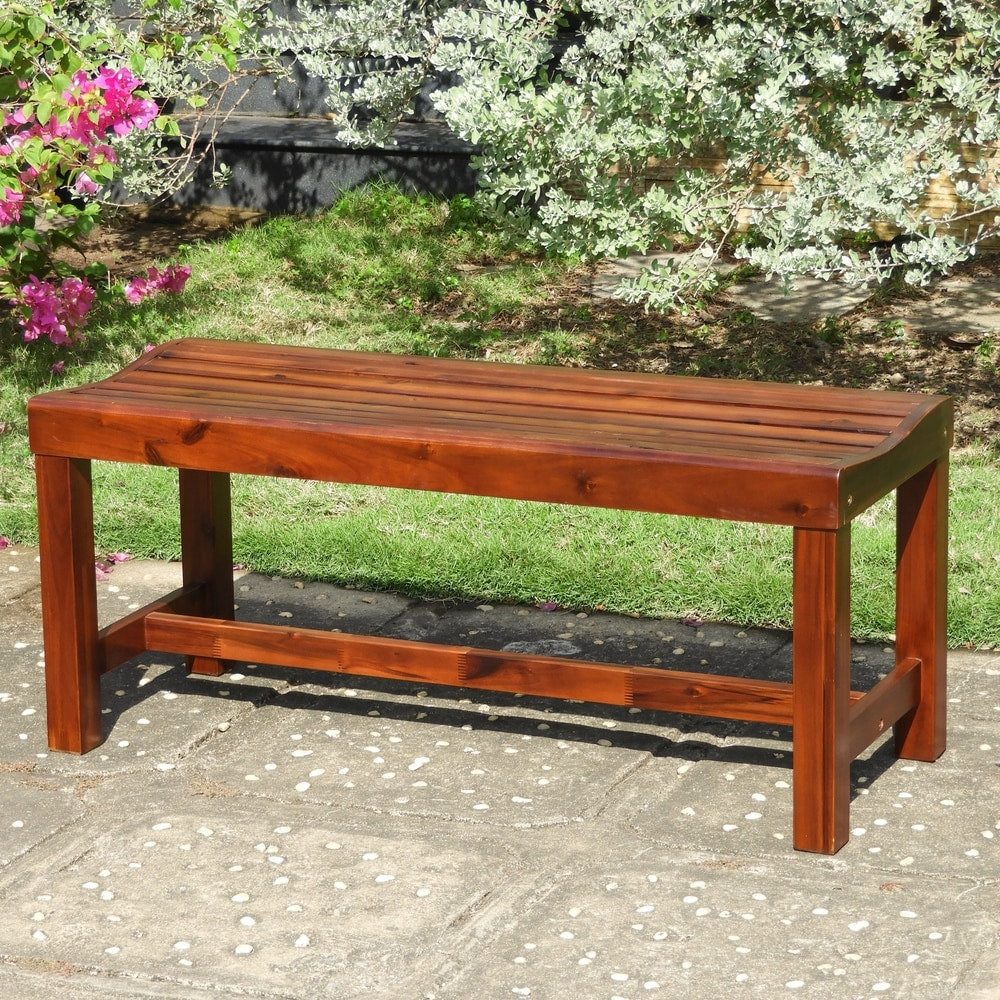 Ensemble de salle à manger de patio Highland 3 pièces en acacia