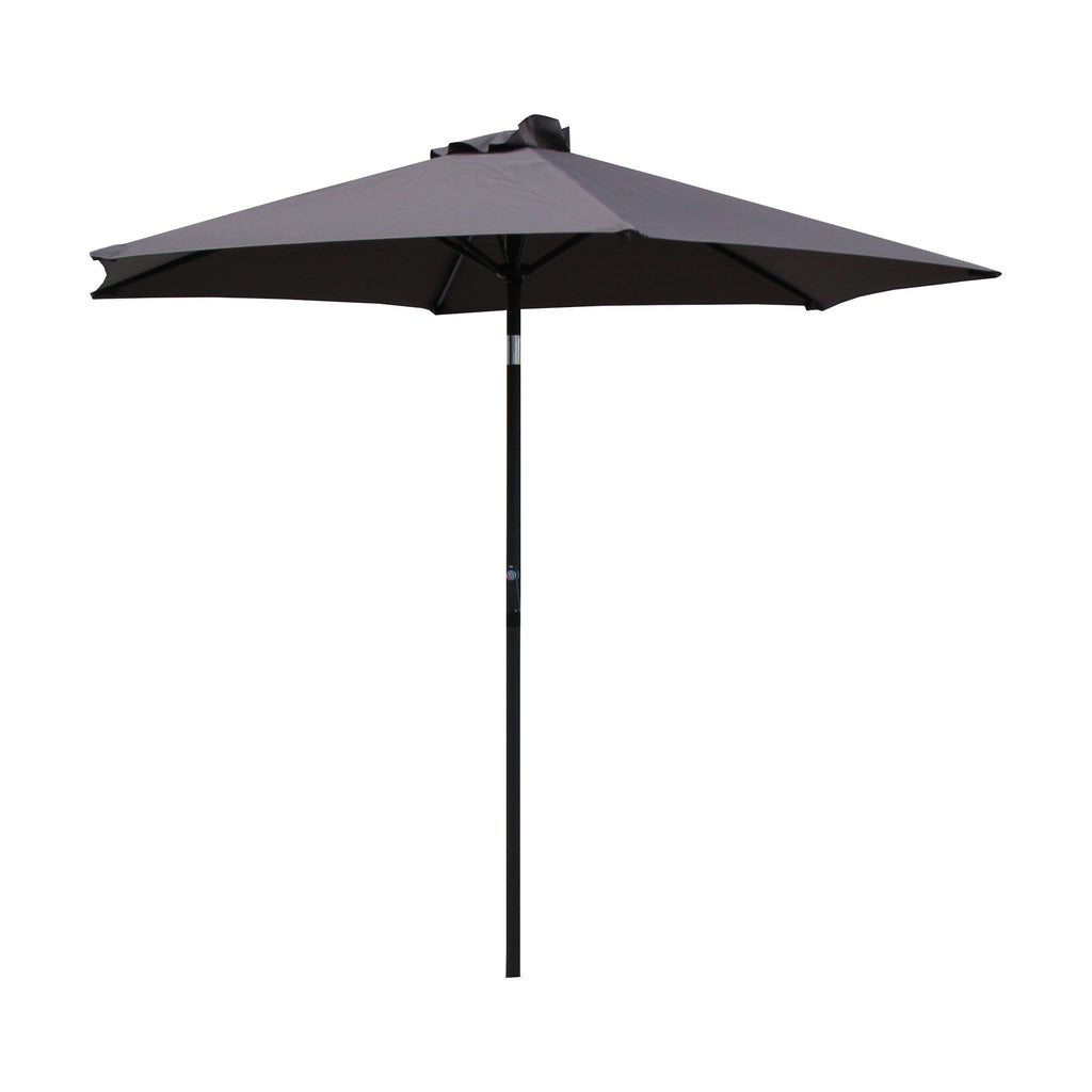 Parasol de patio inclinable et à manivelle de 8 pieds de Saint-Kitts