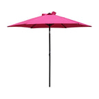 Parasol de patio inclinable et à manivelle de 8 pieds de Saint-Kitts