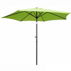 Parasol de patio inclinable et à manivelle de 8 pieds de Saint-Kitts