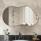 Miroir mural irrégulier Miroir mural décoratif asymétrique