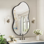 Miroir mural irrégulier Miroir mural décoratif asymétrique