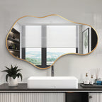 Miroir mural irrégulier Miroir mural décoratif asymétrique