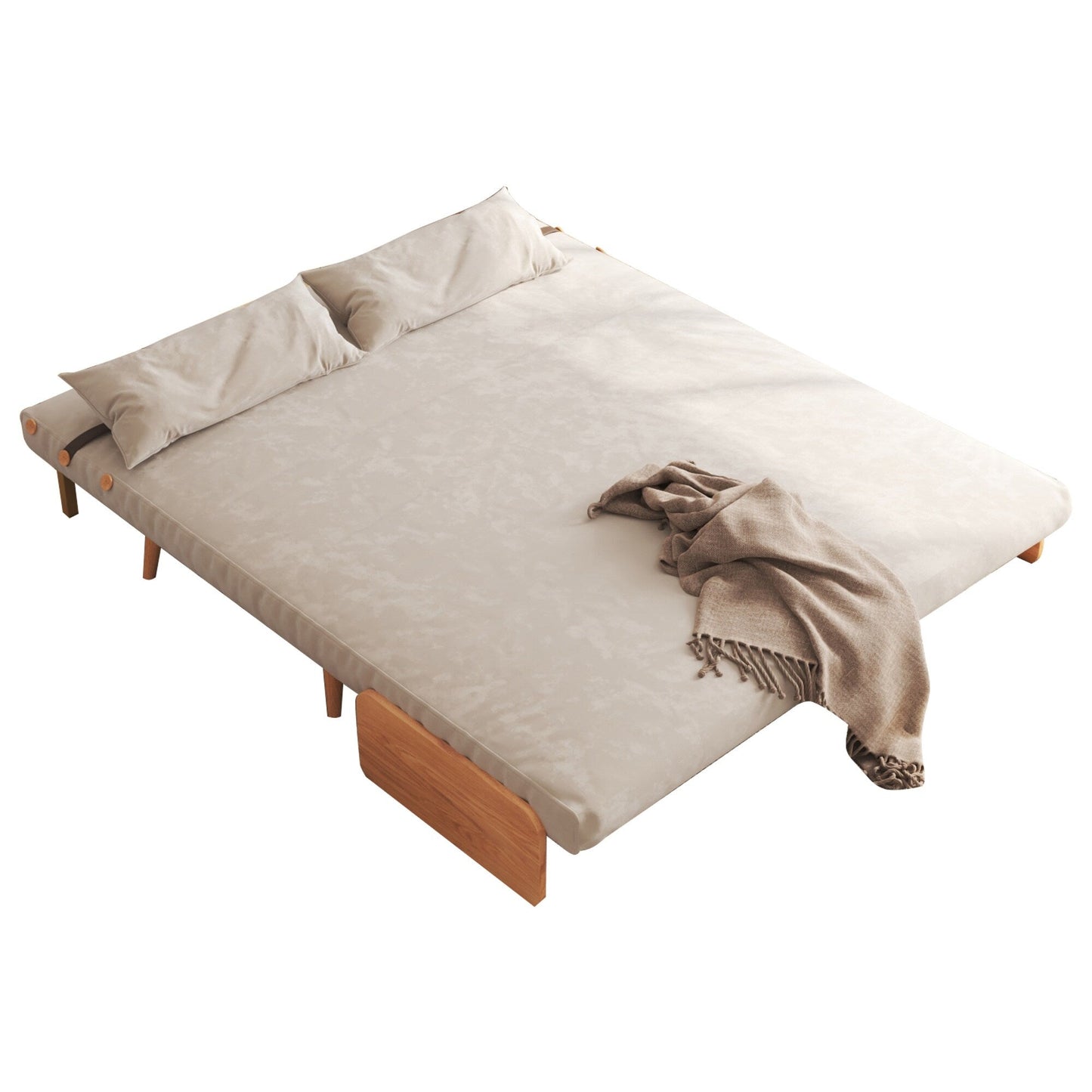 Canapé-lit rembourré moderne JASIWAY 59,1''