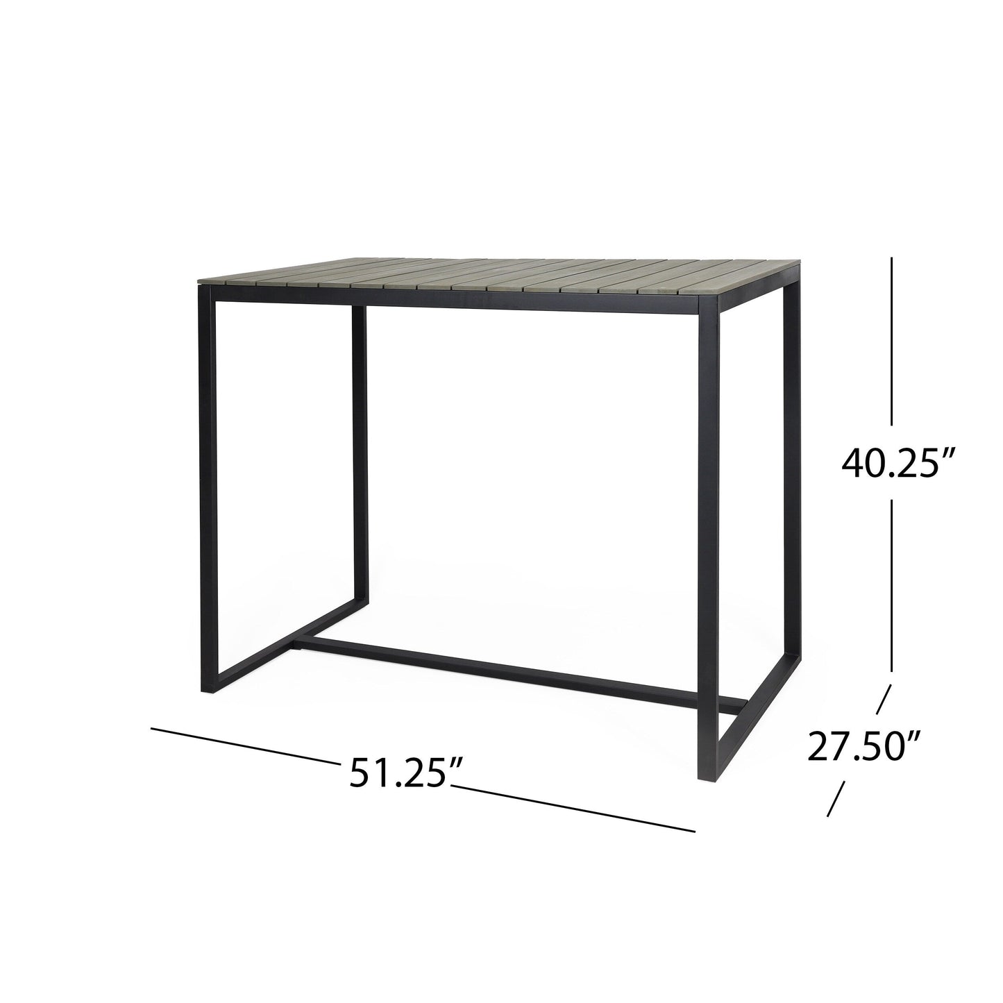 Ensemble de bar en bois d'acacia Jack par Christopher Knight Home