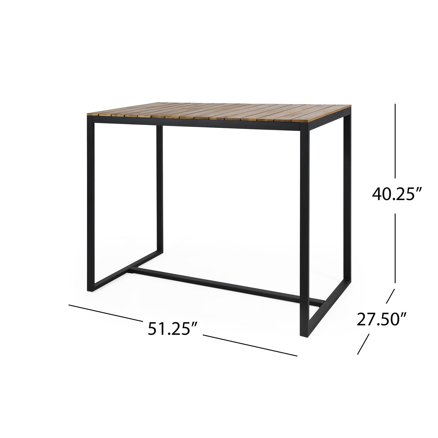 Ensemble de bar en bois d'acacia Jack par Christopher Knight Home