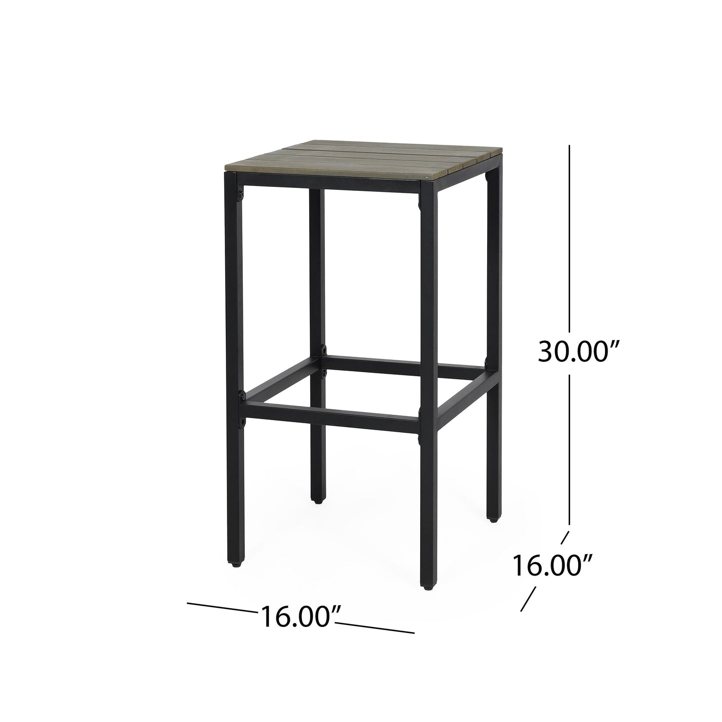 Ensemble de bar en bois d'acacia Jack par Christopher Knight Home