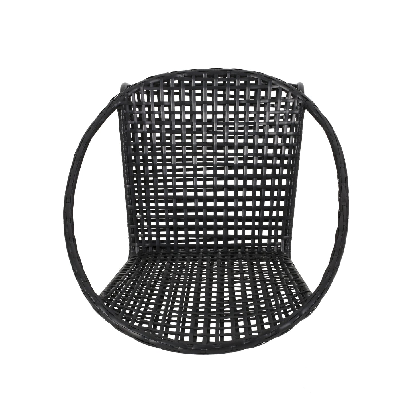 Fauteuil club d'extérieur moderne en osier Java (lot de 2) par Christopher Knight Home