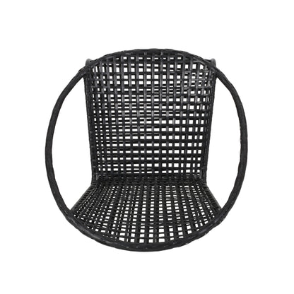 Fauteuil club d'extérieur moderne en osier Java (lot de 2) par Christopher Knight Home