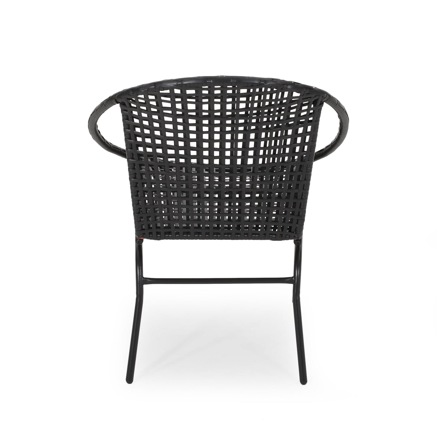 Fauteuil club d'extérieur moderne en osier Java (lot de 2) par Christopher Knight Home