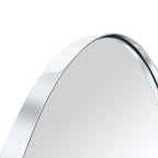 Miroir mural ovale en métal TEHOME Javell