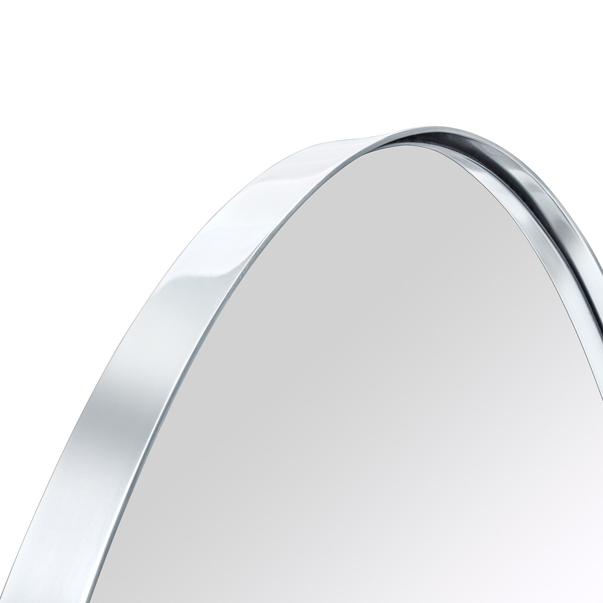 Miroir mural ovale en métal TEHOME Javell