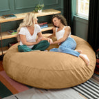 Jaxx Cocoon 6 pieds - Fauteuil poire géant 2 en 1 pour adultes et lit poire convertible