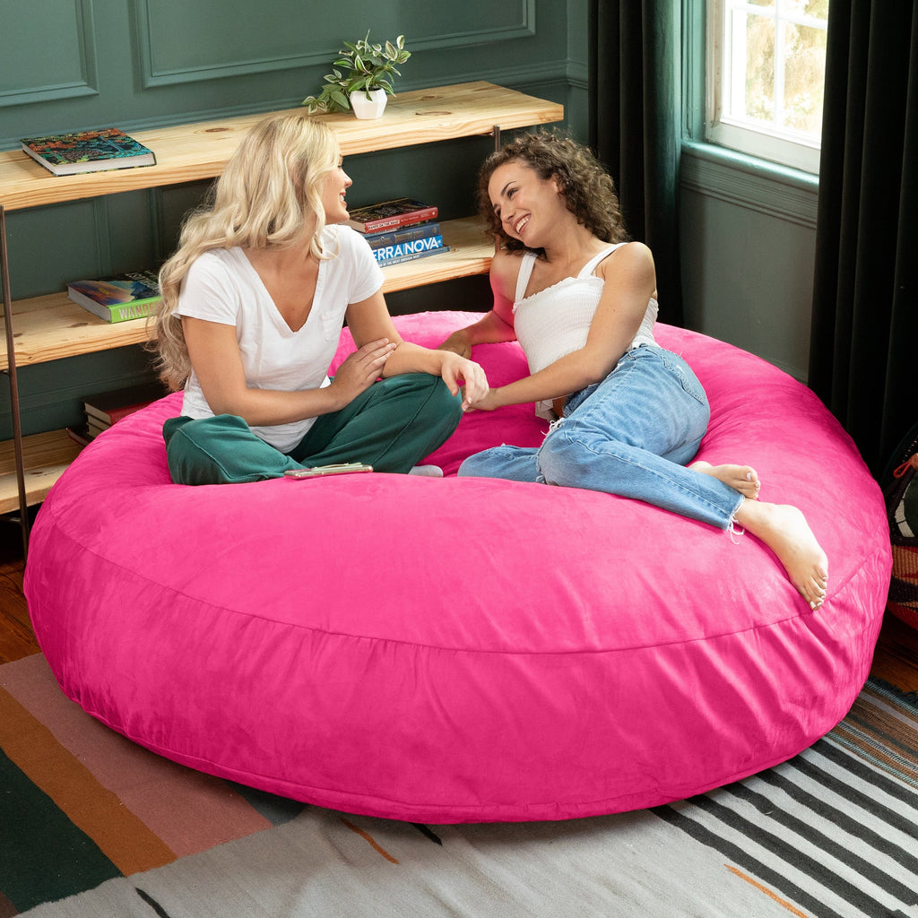 Jaxx Cocoon 6 pieds - Fauteuil poire géant 2 en 1 pour adultes et lit poire convertible