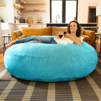 Jaxx Cocoon 6 pieds - Fauteuil poire géant 2 en 1 pour adultes et lit poire convertible