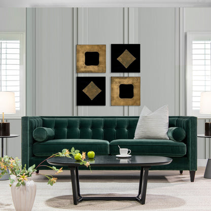 Canapé tuxedo capitonné moderne Jack 84