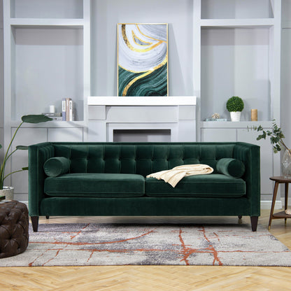 Canapé tuxedo capitonné moderne Jack 84