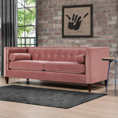Canapé tuxedo capitonné moderne Jack 84