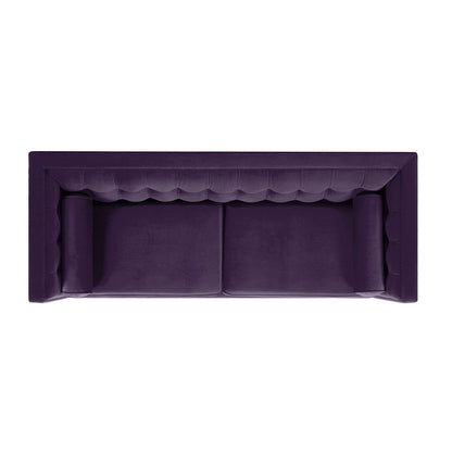 Canapé tuxedo capitonné moderne Jack 84