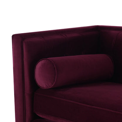 Canapé tuxedo capitonné moderne Jack 84