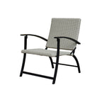 Ensemble de 4 chaises pliantes à assise profonde Jericho