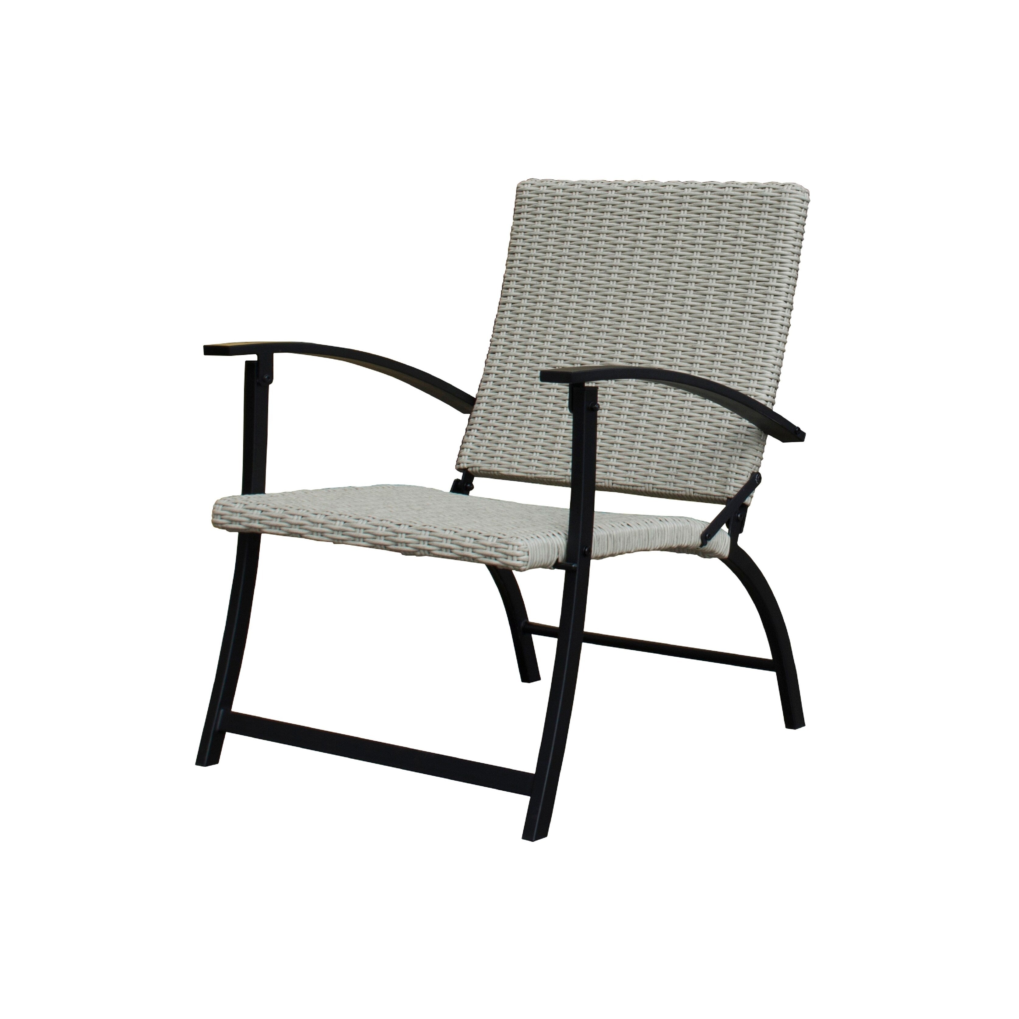 Ensemble de 4 chaises pliantes à assise profonde Jericho