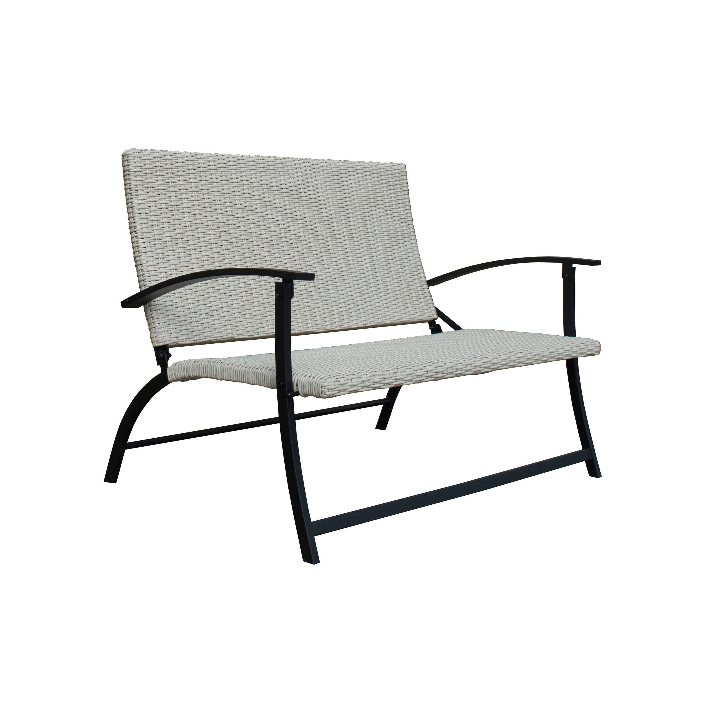 Ensemble de 4 chaises pliantes à assise profonde Jericho