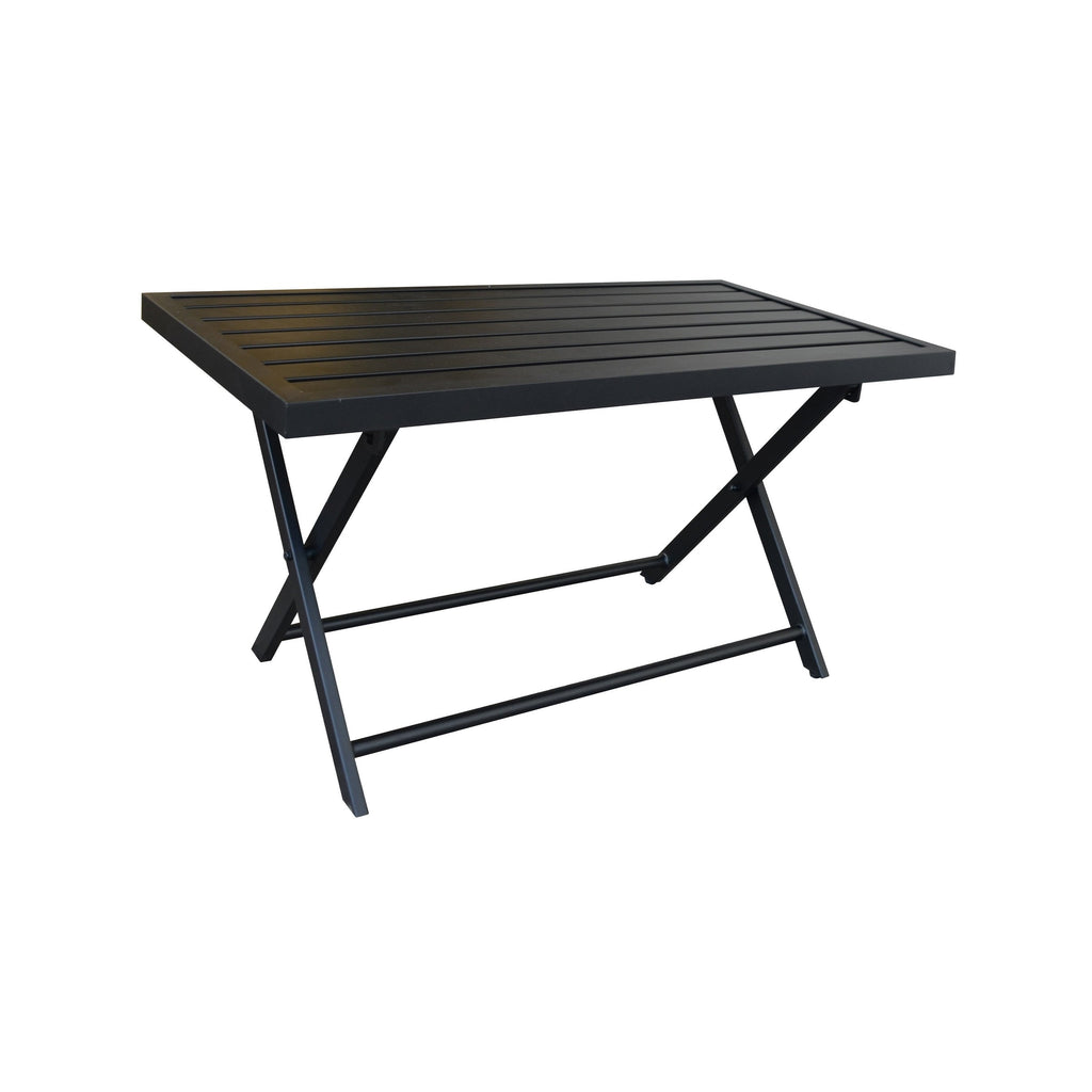 Ensemble de 4 chaises pliantes à assise profonde Jericho