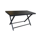 Ensemble de 4 chaises pliantes à assise profonde Jericho