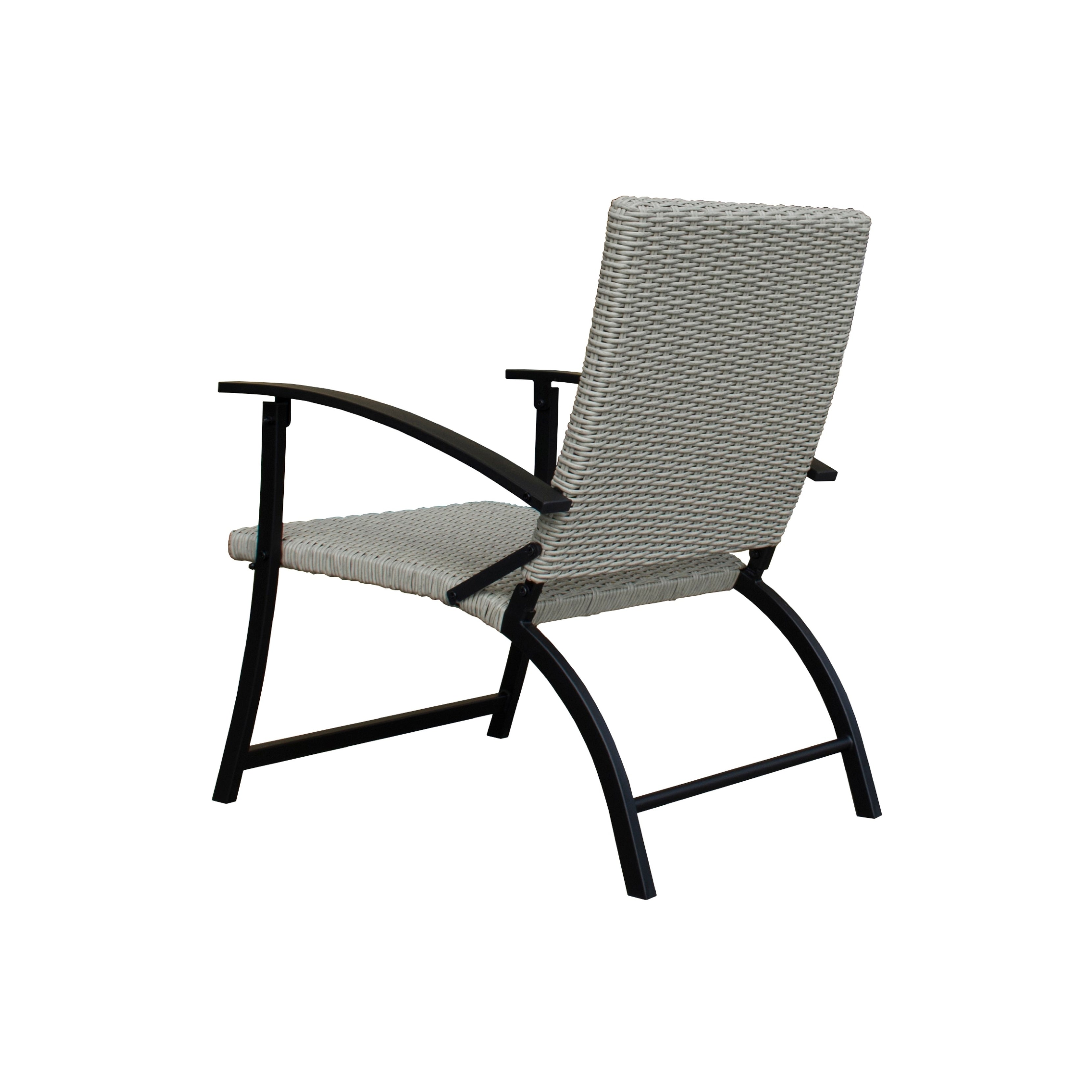 Ensemble de 4 chaises pliantes à assise profonde Jericho