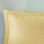 Parure de lit réversible en coton Jessie jaune arc-en-ciel par Urban Habitat Kids