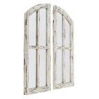 Miroirs à vitres cintrées Jolene (lot de 2)