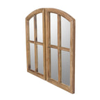 Miroirs à vitres cintrées Jolene (lot de 2)