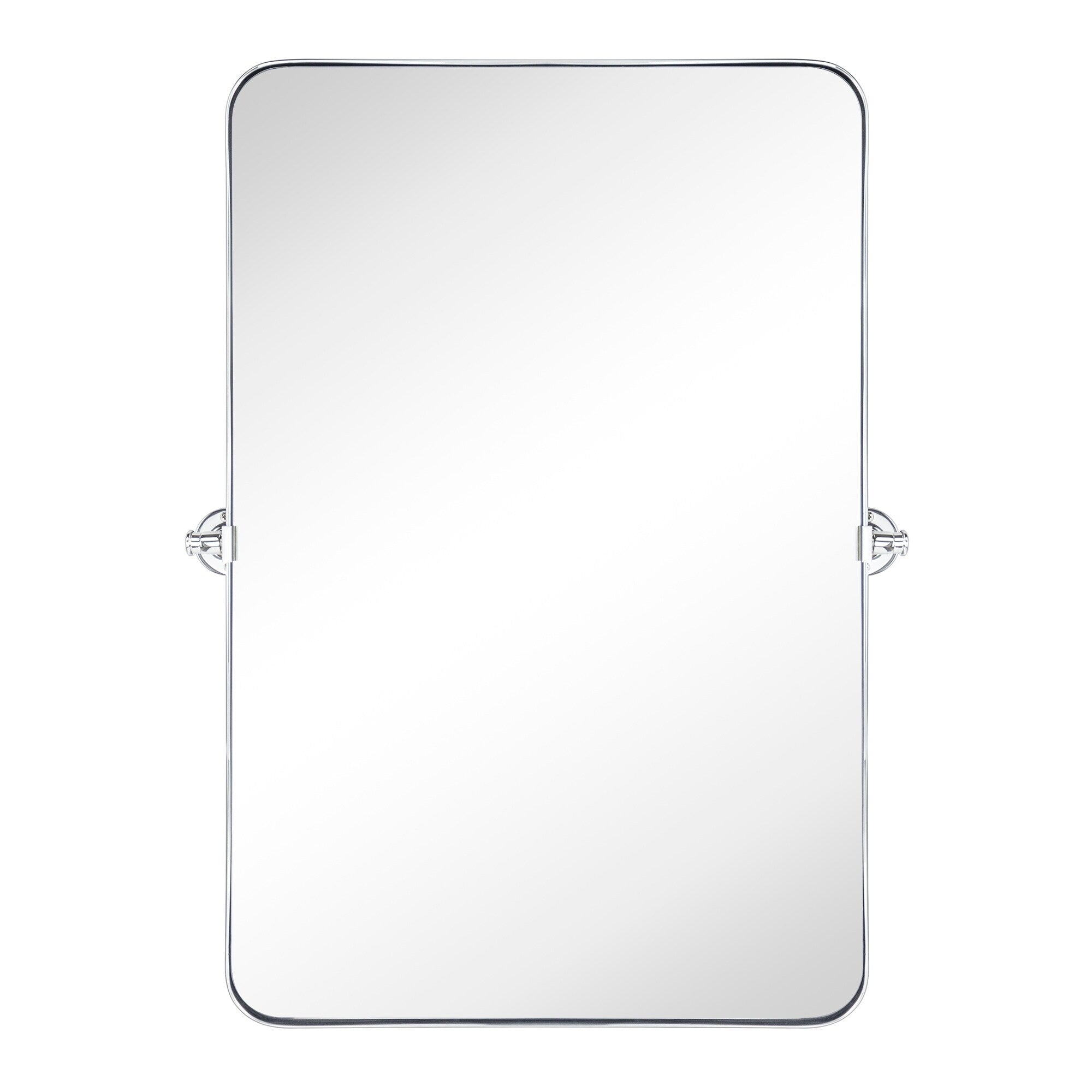 Miroir mural rectangulaire pivotant et inclinable en métal TEHOME Jonathan