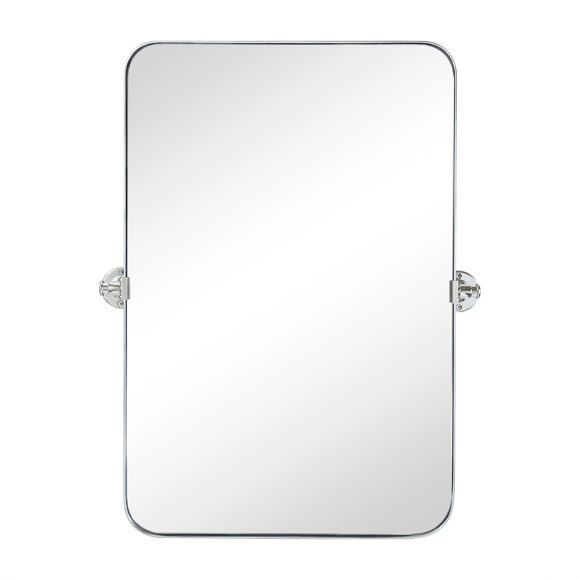 Miroir mural rectangulaire pivotant et inclinable en métal TEHOME Jonathan