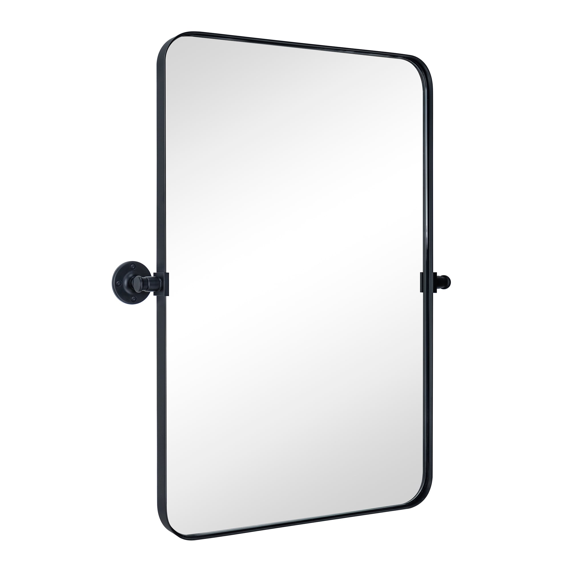 Miroir mural rectangulaire pivotant et inclinable en métal TEHOME Jonathan