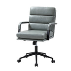 Chaise de travail moderne Joseph en similicuir avec verrouillage de l'inclinaison et inclinaison centrale par HULALA HOME