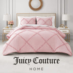 Parure de couette réversible à volants diamantés Juicy Couture