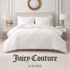 Parure de couette réversible à volants diamantés Juicy Couture
