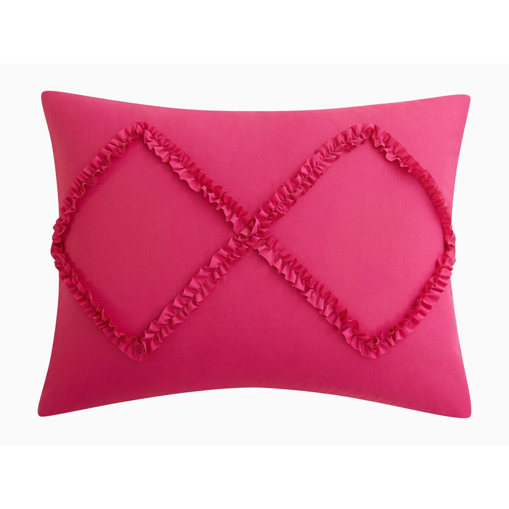 Parure de couette réversible à volants diamantés Juicy Couture