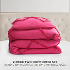 Parure de couette réversible à volants diamantés Juicy Couture