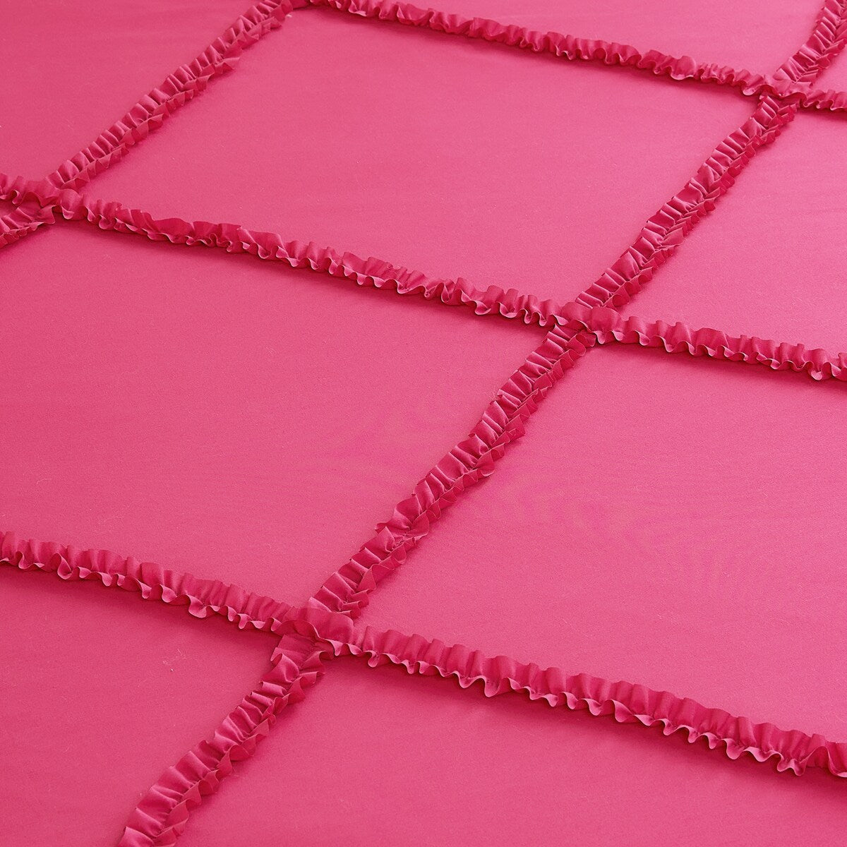 Parure de couette réversible à volants diamantés Juicy Couture