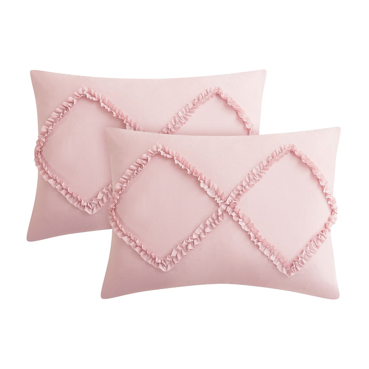 Parure de couette réversible à volants diamantés Juicy Couture