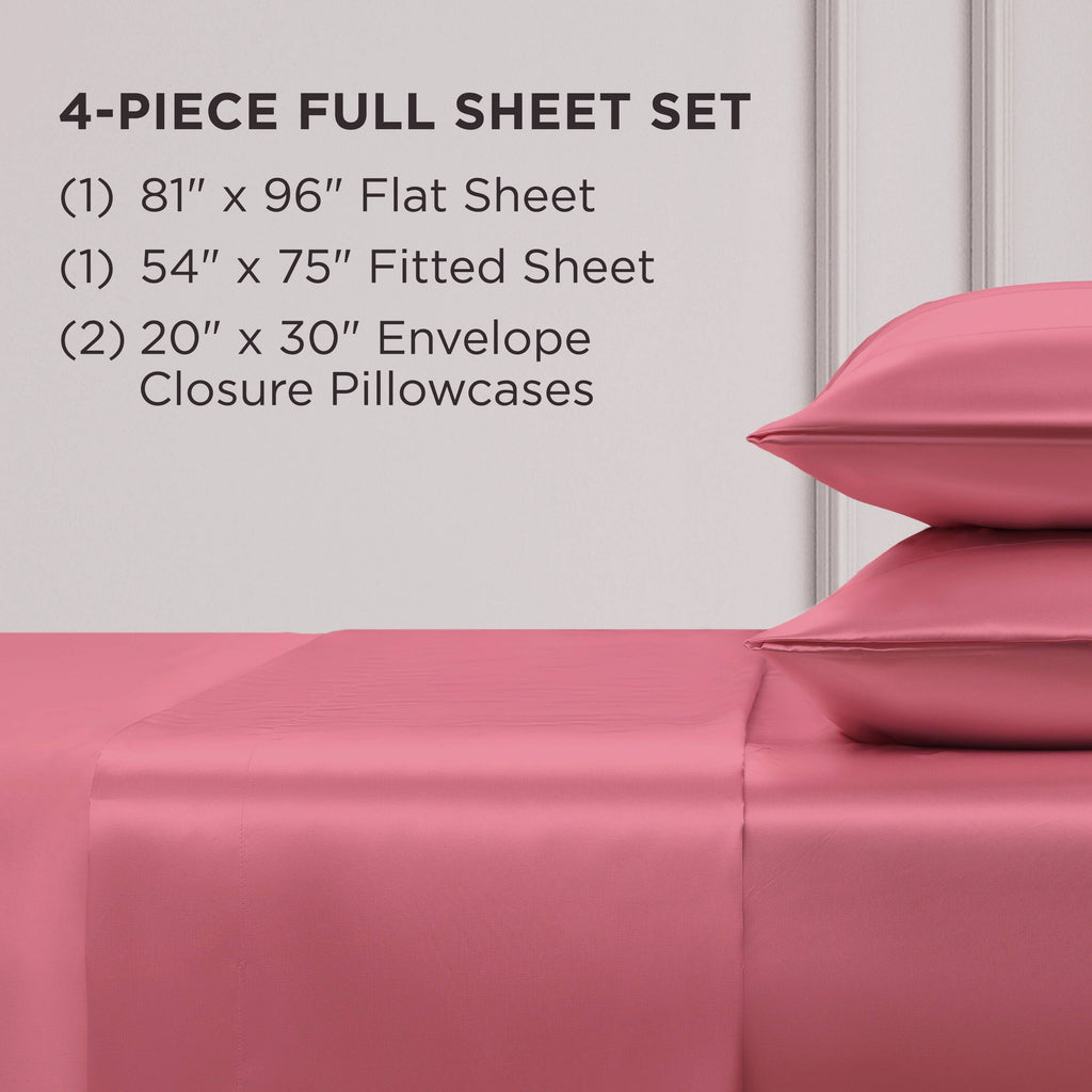 Ensemble de draps en satin soyeux Juicy Couture