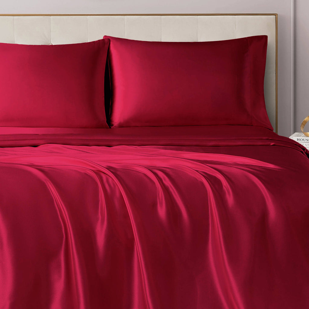 Ensemble de draps en satin soyeux Juicy Couture